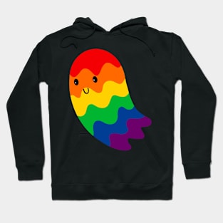 Rainbow Pride Ghost Hoodie
